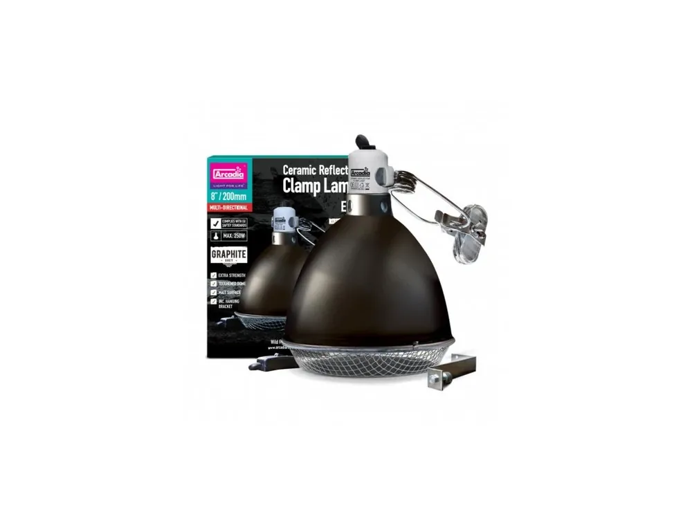Výprodej Arcadia Clamp Lamp Pro D3 UV Basking Lamp - Graphite