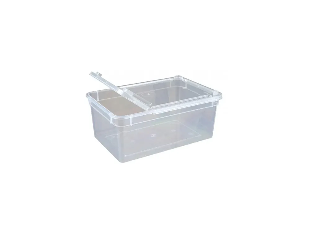 Plastové terárium BraPlast Malé 1.3 L 18.5x12.5x7.5 cm Dokud Zásoby Vydrží
