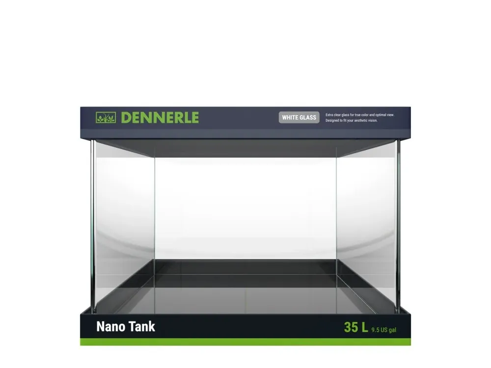DENNERLE Nano Tank White Glass, 35L Přímo Od Výrobce