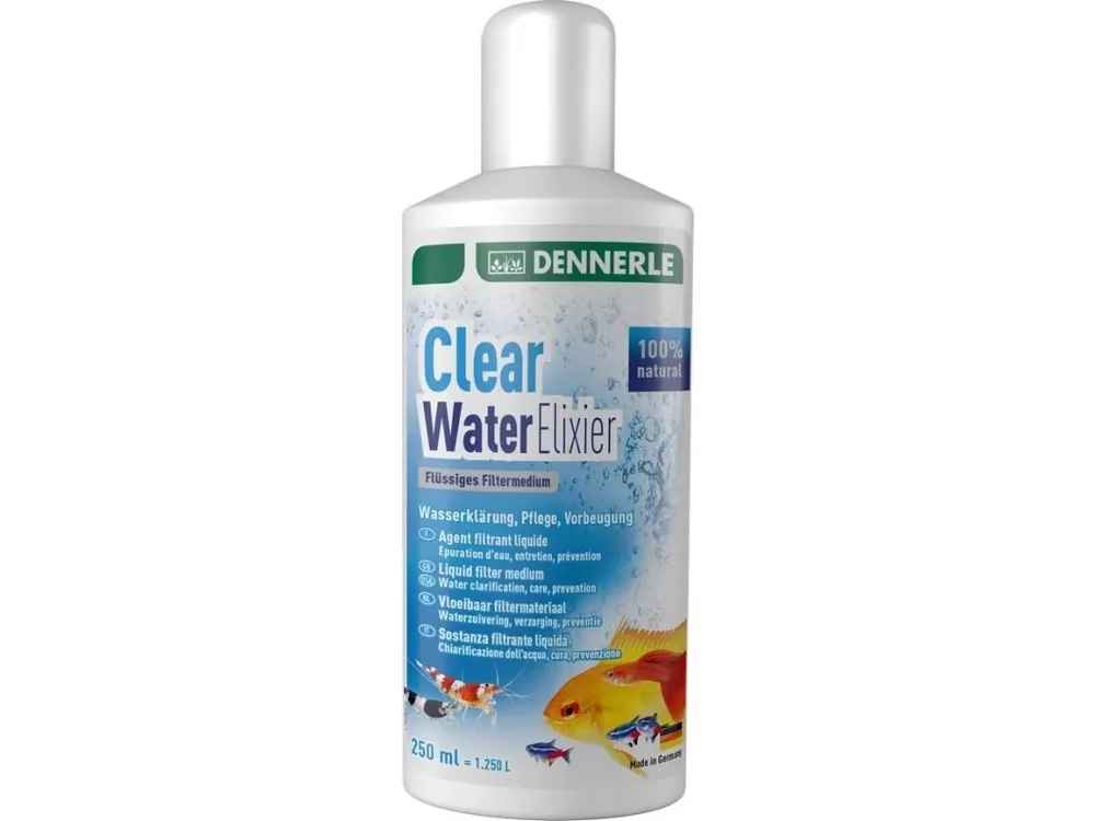 Dennerle Clear Water Elixier 250ml pro 1250 l Finální Výprodej