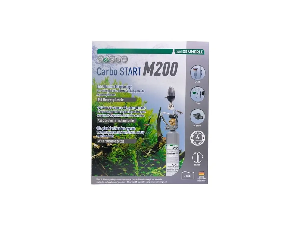 DENNERLE CO2 set s opakovaně plnitelnou lahví CarboSTART MW 200 Bezpečná Platba