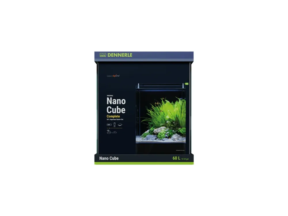 DENNERLE Akvárium Nano Cube Complete + Style LED 60l Must-Have