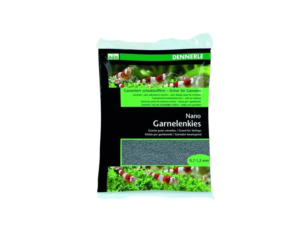 Nízká Cena Dennerle Nano písek pro krevetky Arkansas šedá 2kg