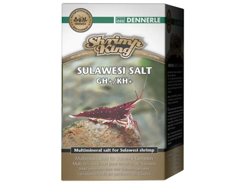 Rychlé Dodání Dennerle Minerální sůl Shrimp King Sulawesi Salt, 200g