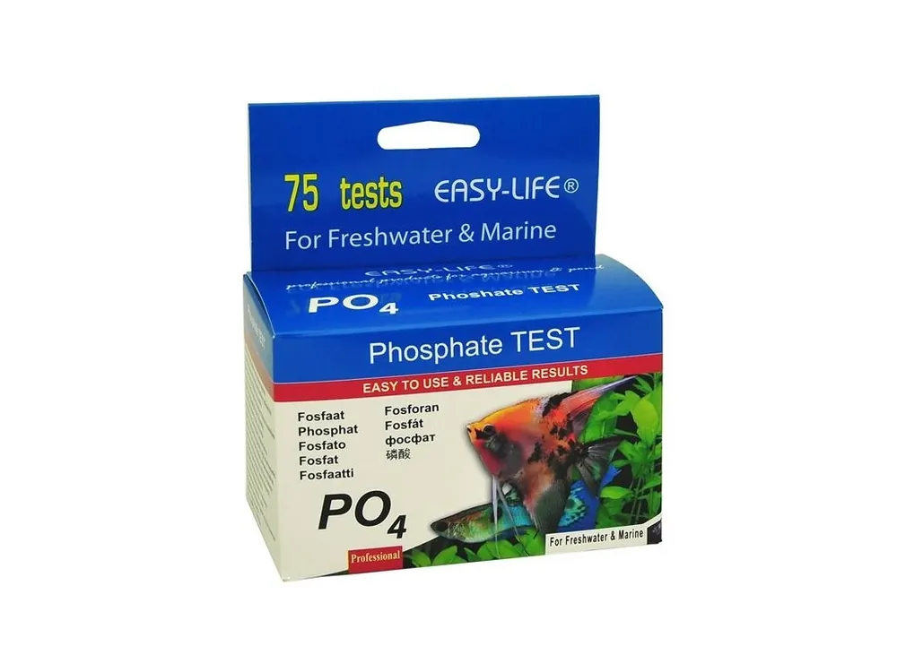 Ověřený EASY-LIFE Test Phosphate (fosfát), 75 testů