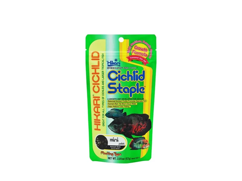 HIKARI Krmivo Cichlid Staple Mini 57 g Aktuální
