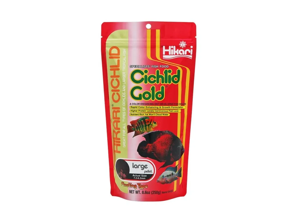 Dokud Zásoby Vydrží HIKARI CICHLID GOLD LARGE 250G