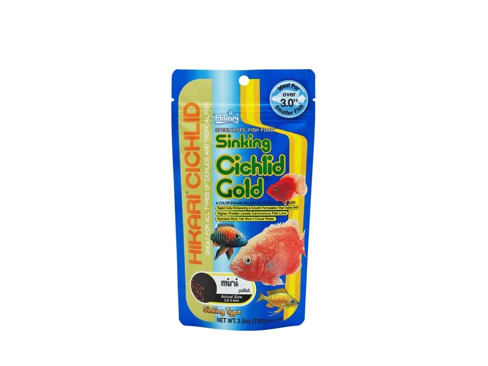 HIKARI CICHLID GOLD SINKING MINI 100G Jen Po Omezenou Doba