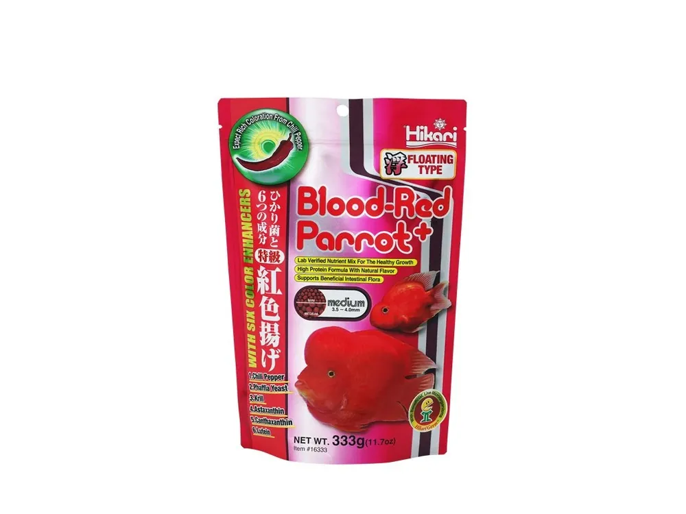 Ověřený HIKARI BLOOD-RED PARROT PLUS MEDIUM 333G