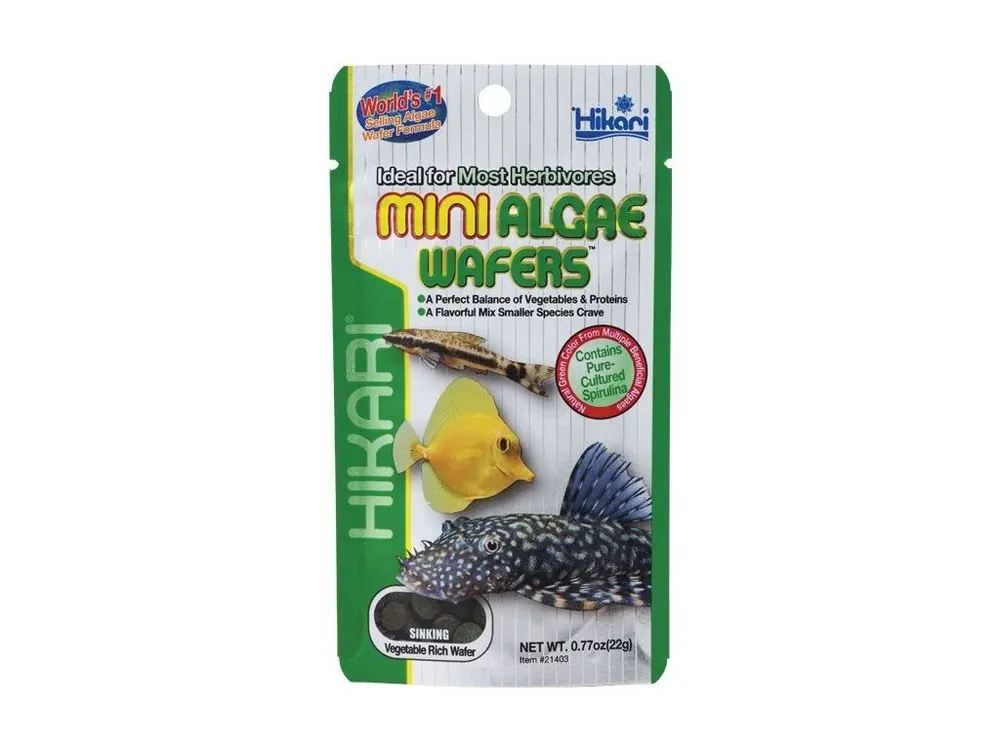 HIKARI TROPICAL MINI ALGAE WAFERS 22G Nová Kolekce