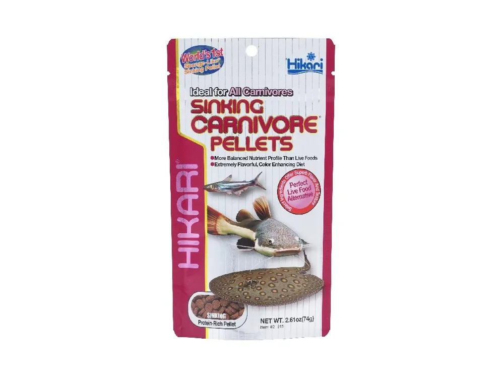 HIKARI TROPICAL SINKING CARNIVORE 74G Zlevněný