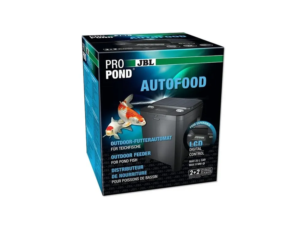 Objednat Nyní JBL Solární zakrmovací automat Propond Autofood, 25 l