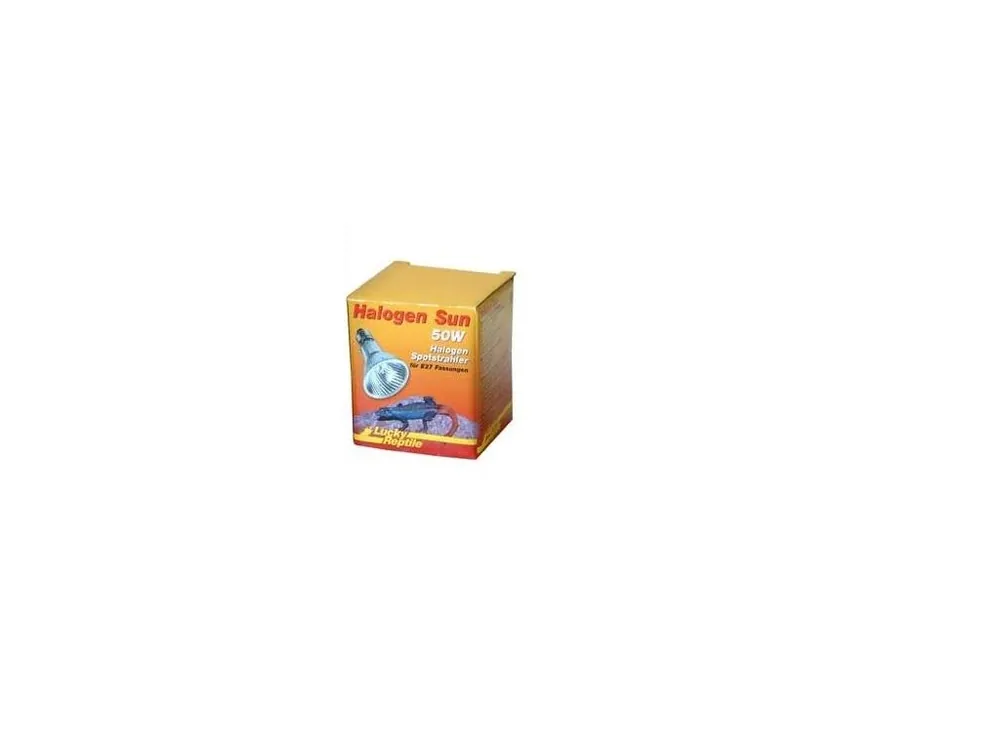 Horká Nabídka Lucky Reptile Žárovka Halogen Sun 50W