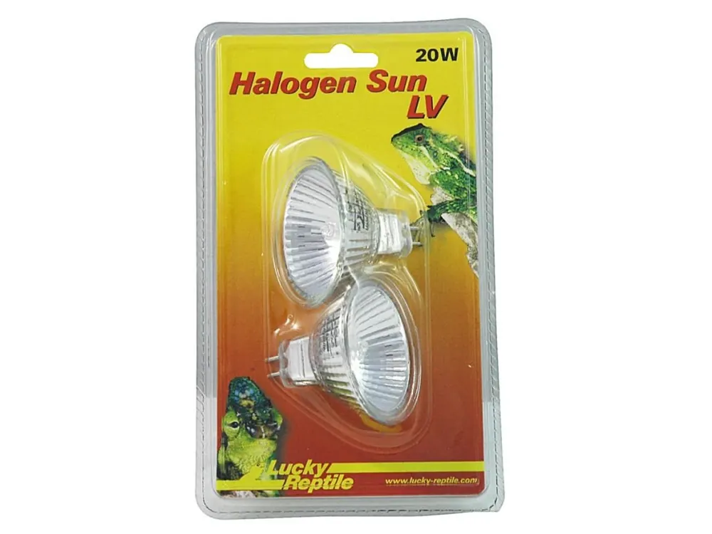 Horká Nabídka Lucky Reptile Žárovka Halogen Sun LV 20W - Double Pack