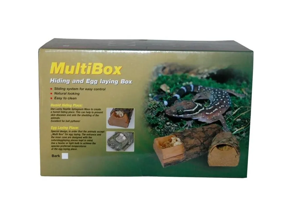 Značkový Lucky Reptile Multi box kůra velký cca 45x25x23 cm