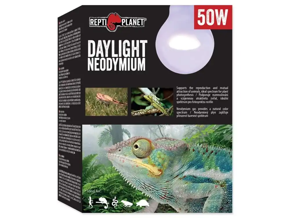 Ihned K Objednání Žárovka REPTI PLANET Daylight Neodymium (50W)