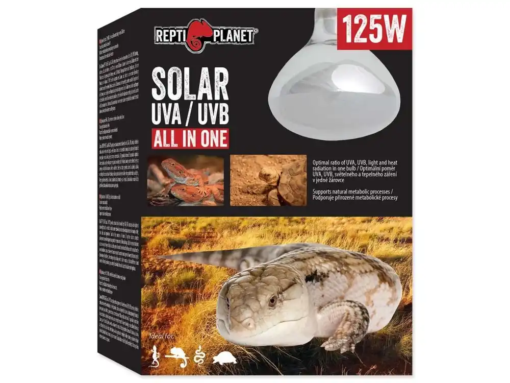 Koupit Online Žárovka REPTI PLANET Solar UVA & UVB (125W)