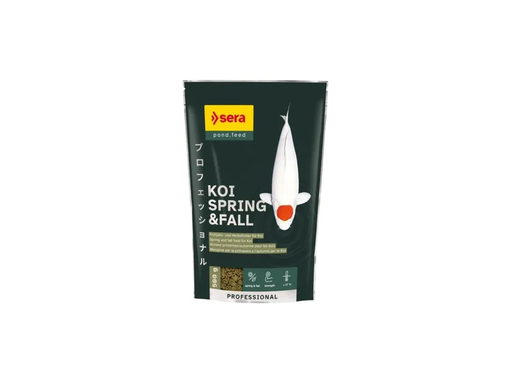 Ověřený Sera Koi Professional jarní & podzimní krmivo 500 g