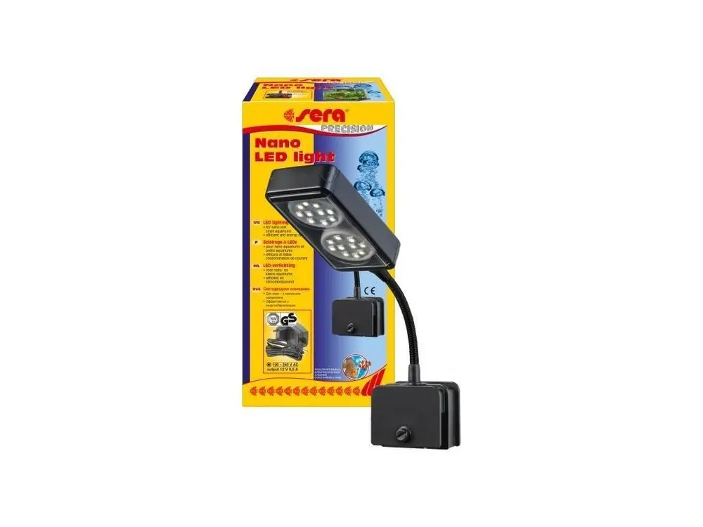 Koupit Online sera Nano LED light 2 x 1,6 W pro akvárium 16 l