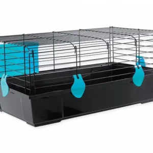 Koupit Online Klec SMALL ANIMAL Matěj černá s modrou výbavou (1ks)