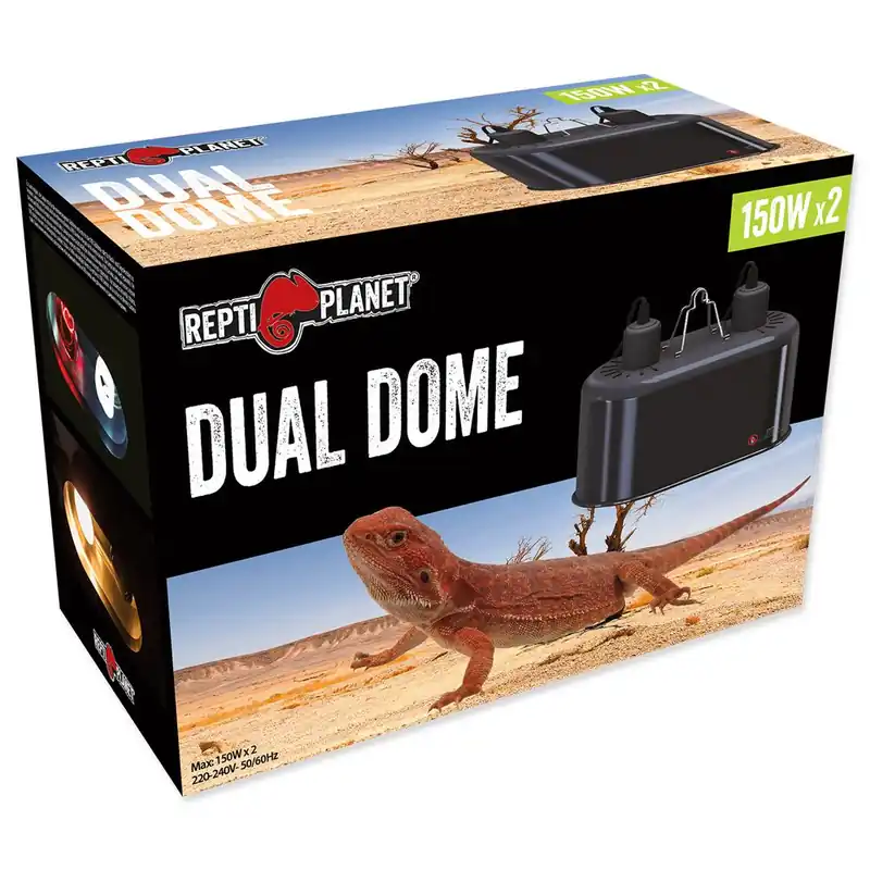 Osvětlení REPTI PLANET Dual Dome 2 x 150W (1ks) Sleva