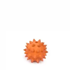 Nová Kolekce Míč ježek 6 cm, odolná (gumová) hračka z tvrdé gumy