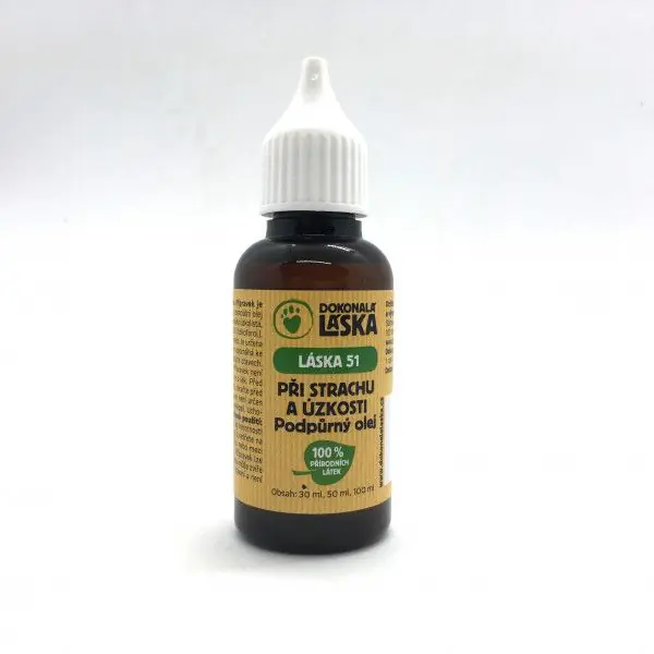Láska 56 - Proti strachu a úzkosti 50 ml - olej k vetření do kůže Sleva