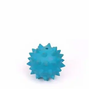 Míč ježek 9 cm, odolná (gumová) hračka z tvrdé gumy Bezpečná Platba