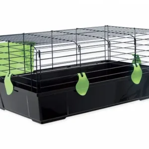 Značkový Klec SMALL ANIMAL Michal černá se zelenou výbavou (1ks)