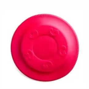 Frisbee červené 22 cm, odolná hračka z EVA pěny Poslední Šance