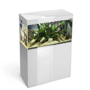 Akvárijní komplet AQUAEL GLOSSY 100 Day&Night bílé 215L Originální