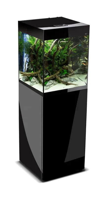 Akvárijní komplet AQUAEL GLOSSY CUBE50 Day&Night černé 135 l Originální