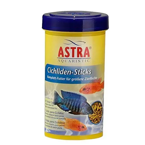 Značkový Astra Cichlid sticks ( pelety) 250 ml