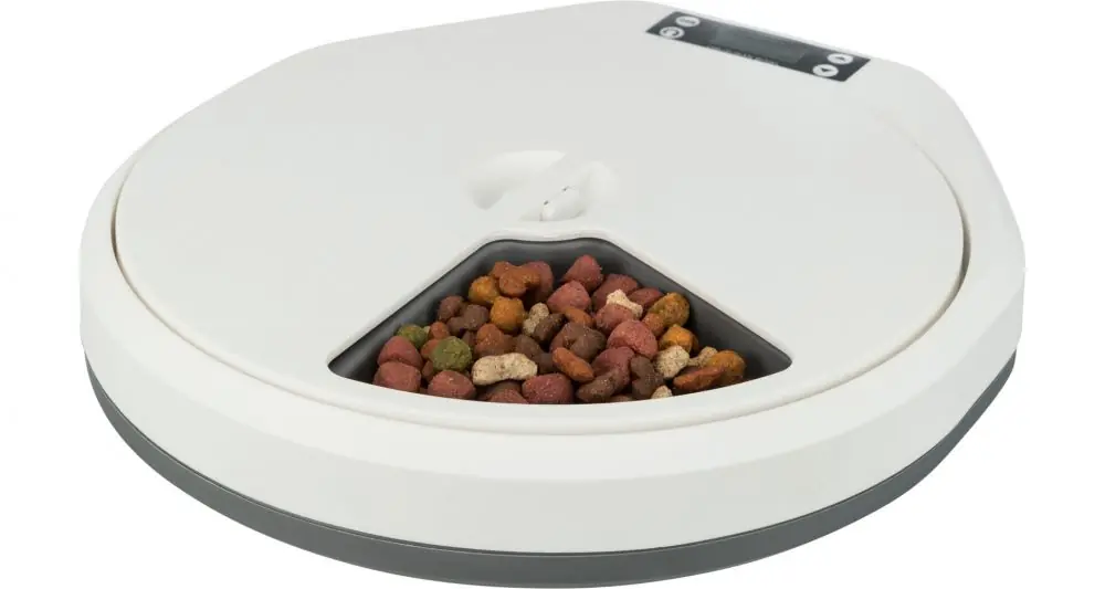 Automatické krmítko TX5, 5x240ml/ 33x5x36cm, bílá/šedá Cenová Bomba