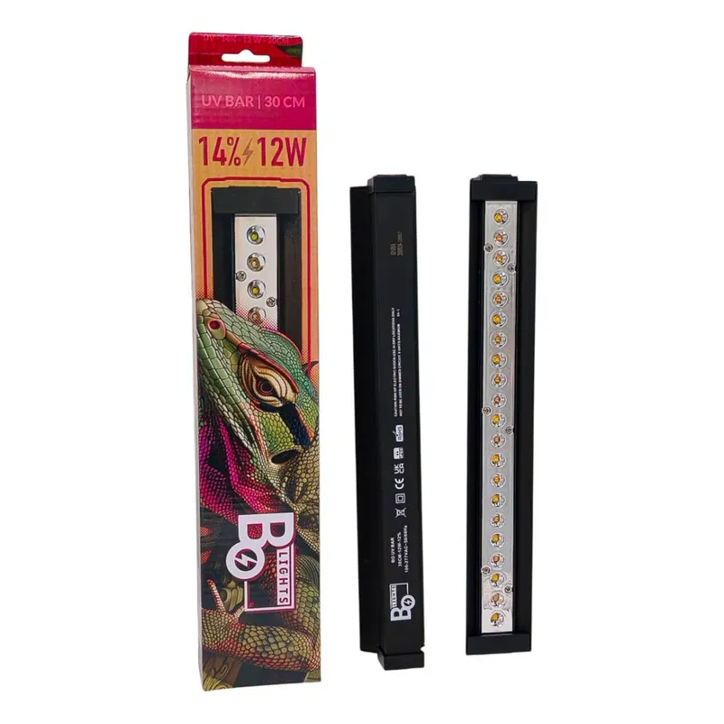 BO Lights UVB 14% LED osvětlení 30cm 12W Light BAR Poslední Šance