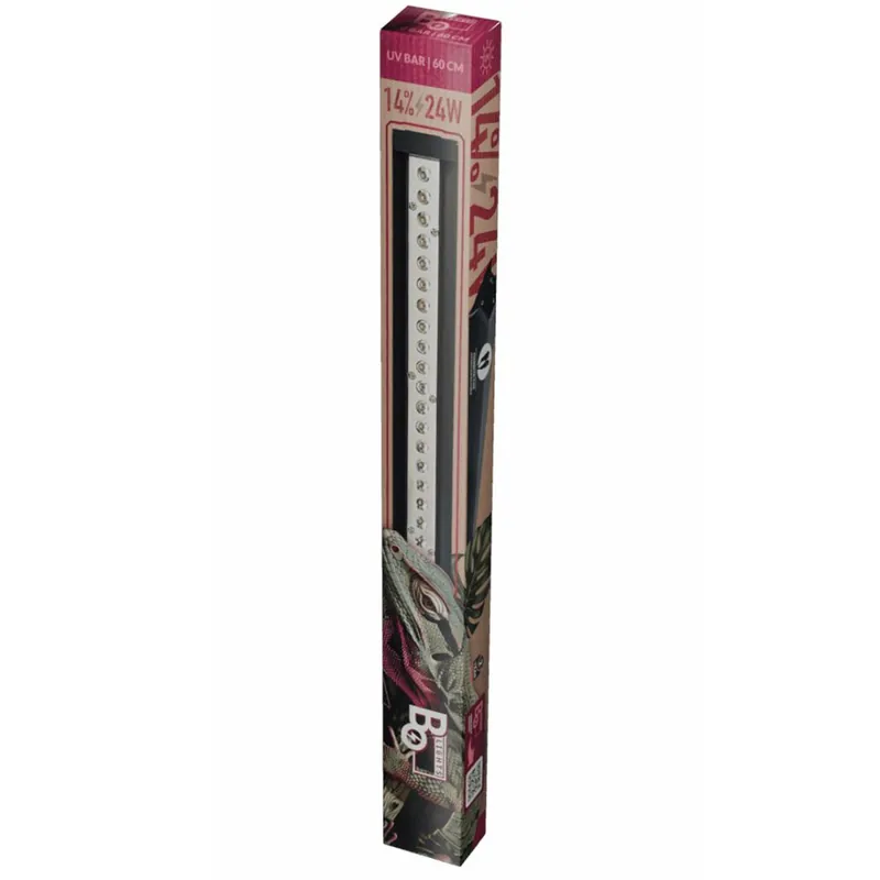 BO Lights UVB 14% LED osvětlení 60cm 24W Light BAR Časově Omezené