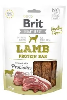 Nakupujte Hned Brit Jerky Lamb Protein Bar 80g