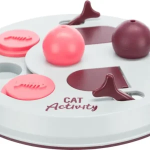 Cat Activity FLIP BOARD, strategická hra, ø 23, vínová/růžová/šedá Přímo Od Výrobce