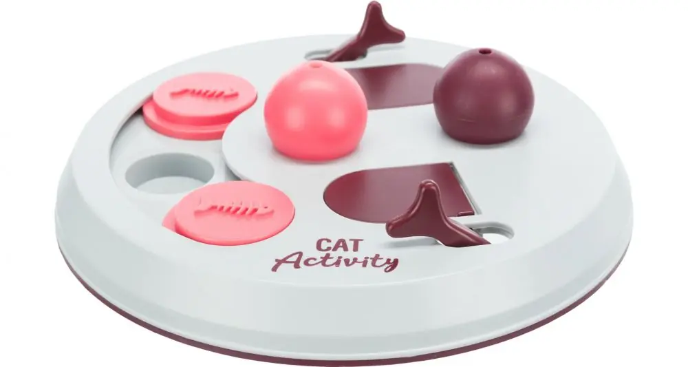 Cat Activity FLIP BOARD, strategická hra, ø 23, vínová/růžová/šedá Přímo Od Výrobce