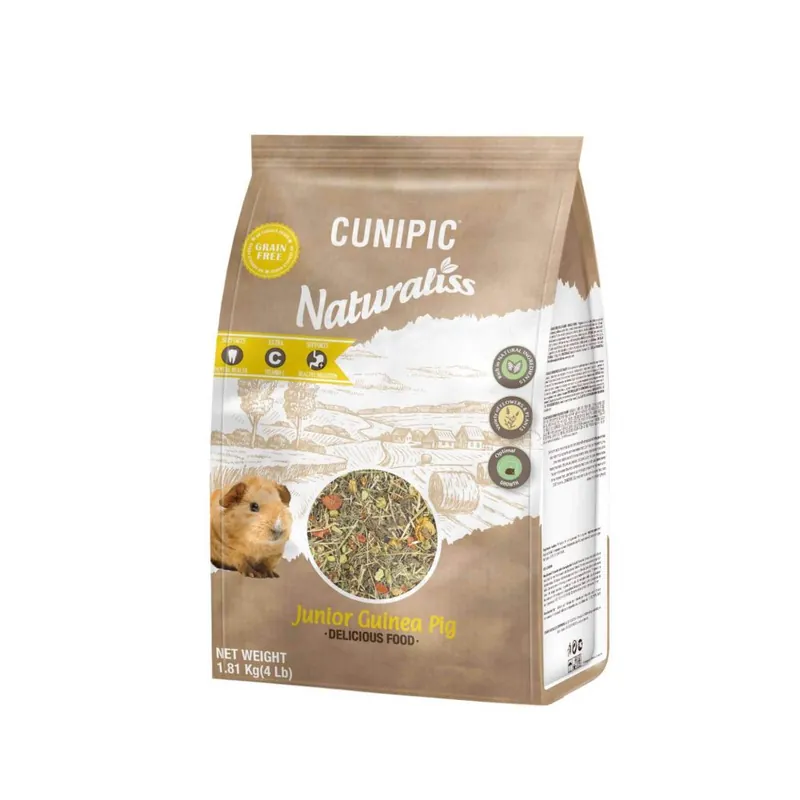 Autentický Cunipic Naturaliss Guinea Pig Junior - mladé morče 1,81 kg