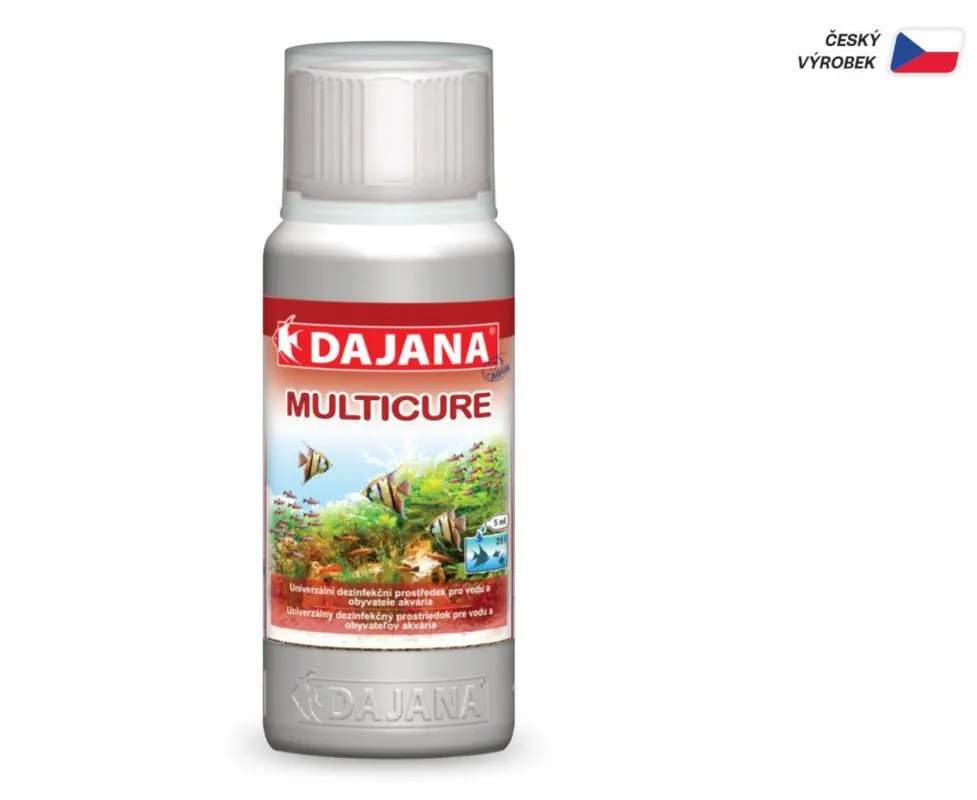 Dajana Multicure, úprava vody – desinfekční přípravek, 100 ml Víkendová Akce
