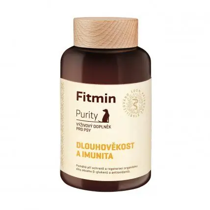 Objednat Nyní Fitmin Purity Dlouhověkost a imunita doplněk pro psy 200 g