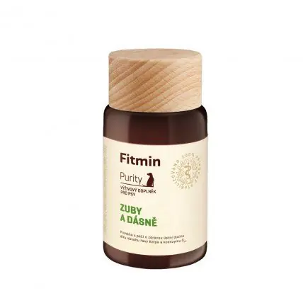 Tovární Cena Fitmin Purity Zuby a dásně doplněk pro psy 80 g