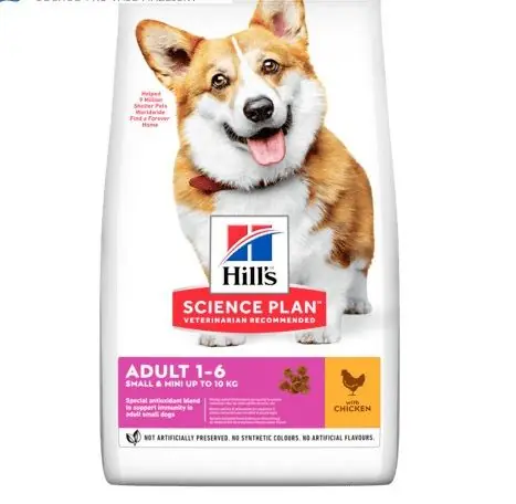 Cenově Výhodný Hill‘s Science Plan Canine Adult Small & Mini Chicken 1,5 kg