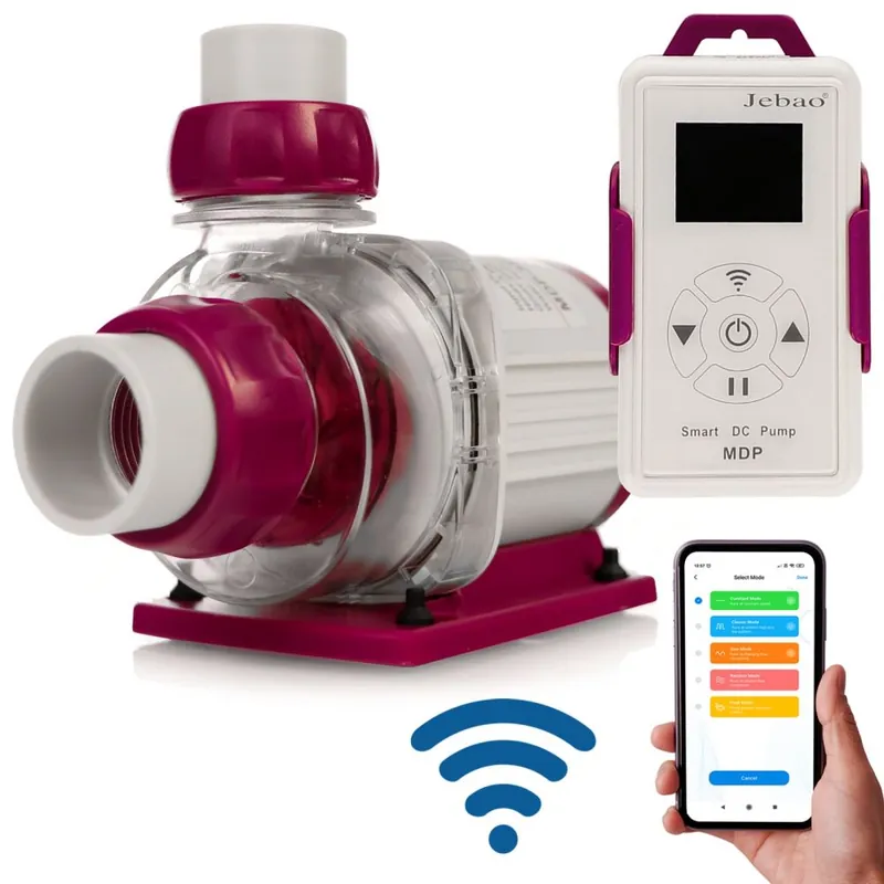 Rychlé Dodání Jebao Smart DC Pump 2500l / h, WiFi oběhové čerpadlo