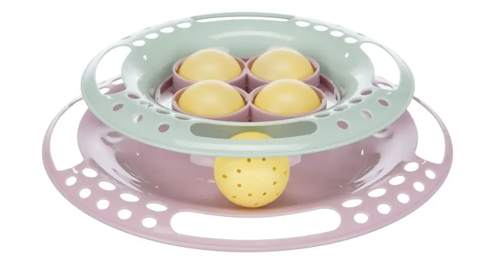 Finální Výprodej JUNIOR hračka kruh s míčky pro koťata 24 cm