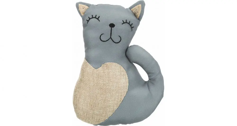 Nejlepší Volba Kočka XXL, juta/polyester, 22cm