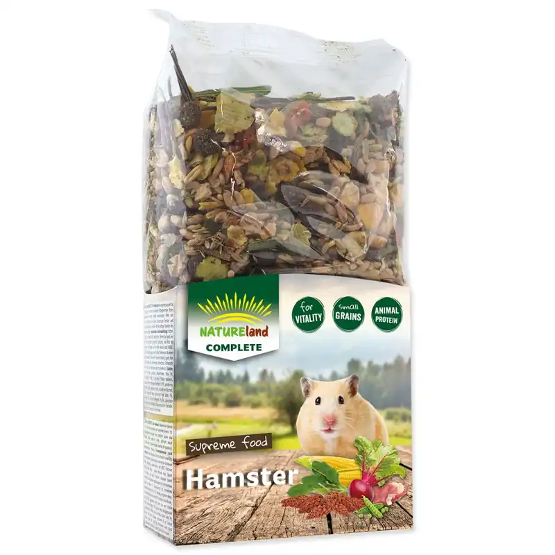 Aktuální Krmivo NATURE LAND Complete pro křečky (300g)