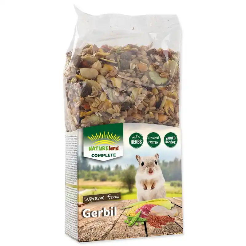 Časově Omezené Krmivo NATURE LAND Complete pro pískomily (300g)