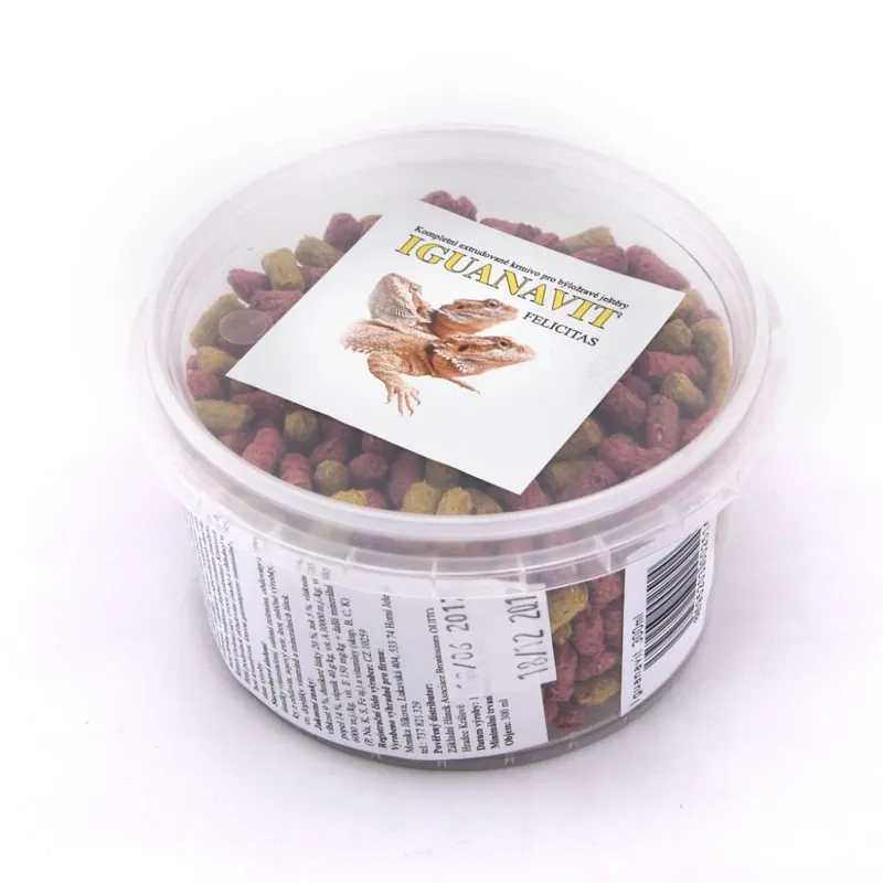 Aktuální Krmivo pro agamy a leguány Iguanavit 250ml